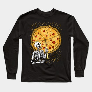 pizza before rain Long Sleeve T-Shirt